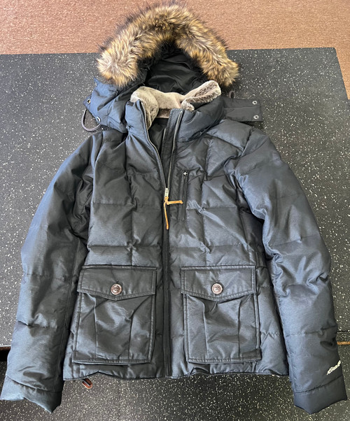 Vist Large View of Product Image Which is Used Eddie Bauer Outerwear Heavy Jacket W Black XS