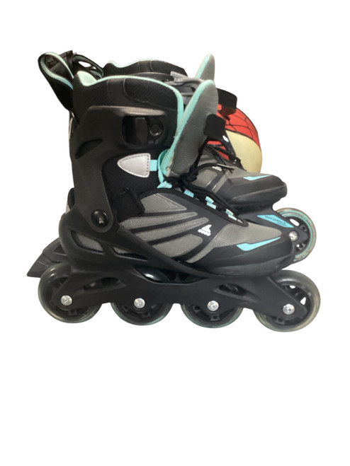 Vist Large View of Product Image Which is Used RollerDerby SZ 7 ZETRABLADE Senior Rec Fitness Skates Grey Senior 7