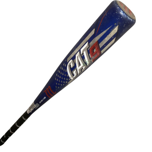 Vist Large View of Product Image Which is Used Marucci CAT 9 COMP USA BB/SB USSSA 2 3/4 Bat 29"