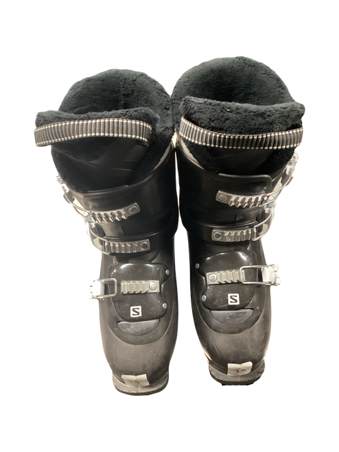 Vist Large View of Product Image Which is Used Salomon TEAM Womens DH Ski Boot Black 255 MP - M07.5 - W08.5
