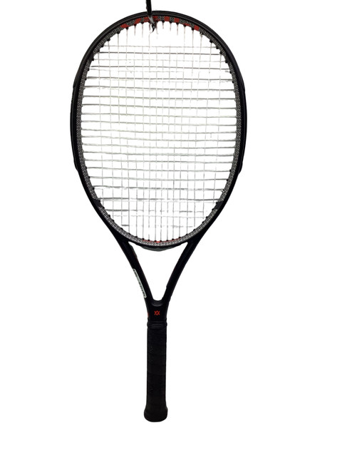 Vist Large View of Product Image Which is Used Volkl V CELL 4 Adult Tennis Racquet Black 4 3/8"