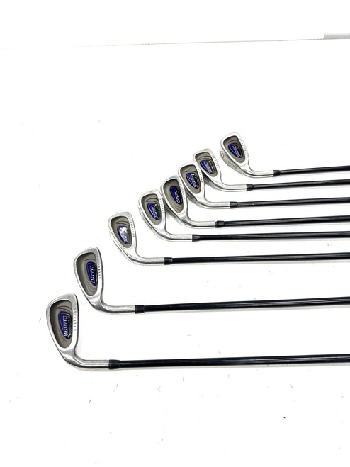 Vist Large View of Product Image Which is Used Spalding EXCUTIVE EASY MED FIRM SHAFT Womens Iron Set RH 3I-PW