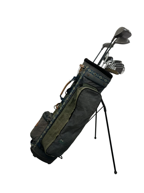 Vist Large View of Product Image Which is Used Northwestern Custom 100 Oversized 10 Piece Complete RH Golf Set