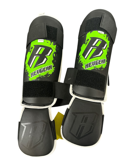 Vist Large View of Product Image Which is Used Martial Arts Shin Pads Black MD