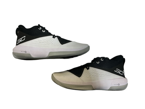 Vist Large View of Product Image Which is Used Under Armour ICDATSC30 Basketball Shoes M Black Senior 12.5