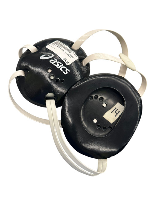 Vist Large View of Product Image Which is Used Asics Wrestling Headgear Black