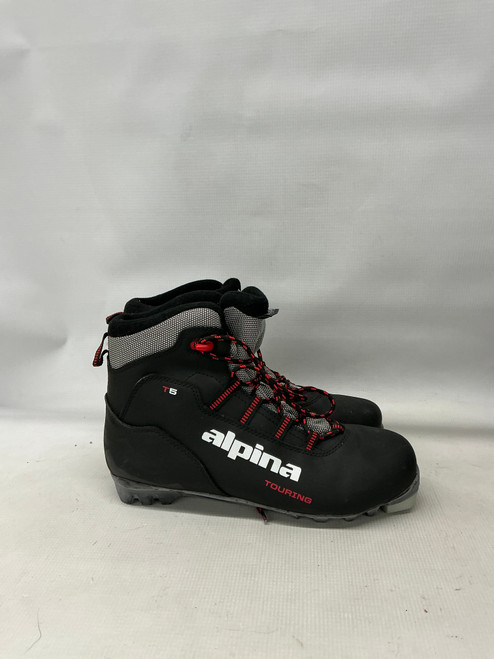 Vist Large View of Product Image Which is Used Alpina Mens NNN XC Ski Boots Black M 08.5-09 / W 09-09.5