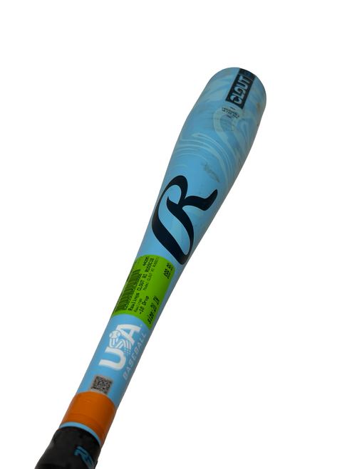 Vist Large View of Product Image Which is Used Rawlings CLOUT Ai RUS5C10 -10 USA 2 5/8 Baseball Bat 28" 28/18