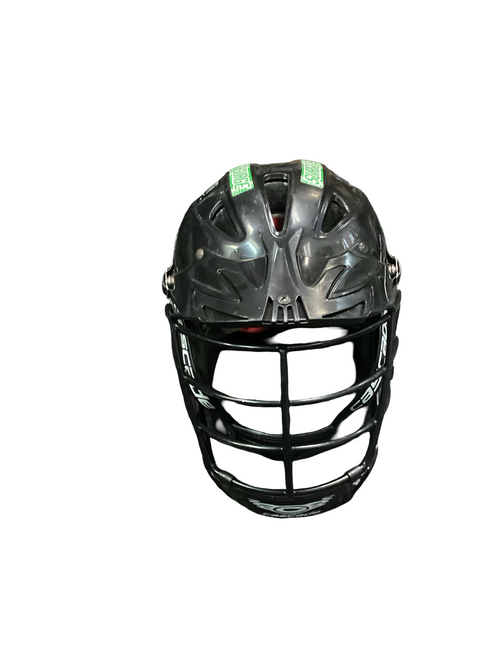 Vist Large View of Product Image Which is Used Cascade BLACK HELMET Lacrosse Helmet Black LG