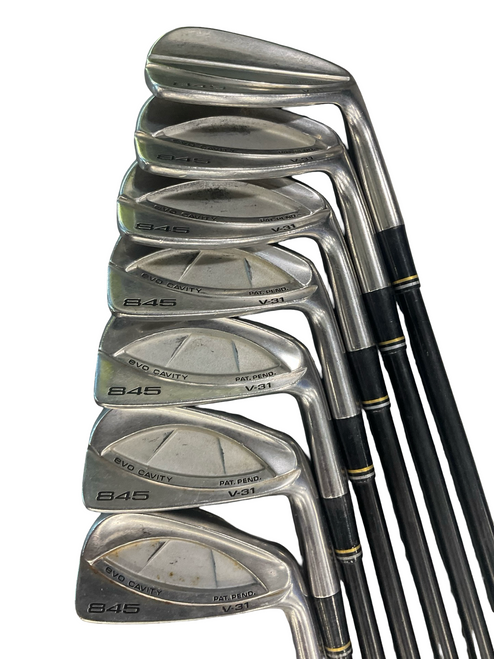 Vist Large View of Product Image Which is Used Tommy Armour 845 EVO V-31 Mens Iron Set RH 4I-PW