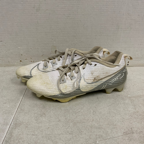 Vist Large View of Product Image Which is Used Nike Adult FB Cleats White Senior 9