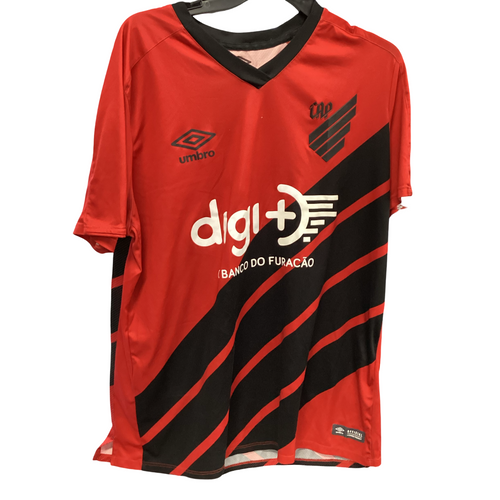 Vist Large View of Product Image Which is Used Umbro S.S. Spirit Wear M Red LG