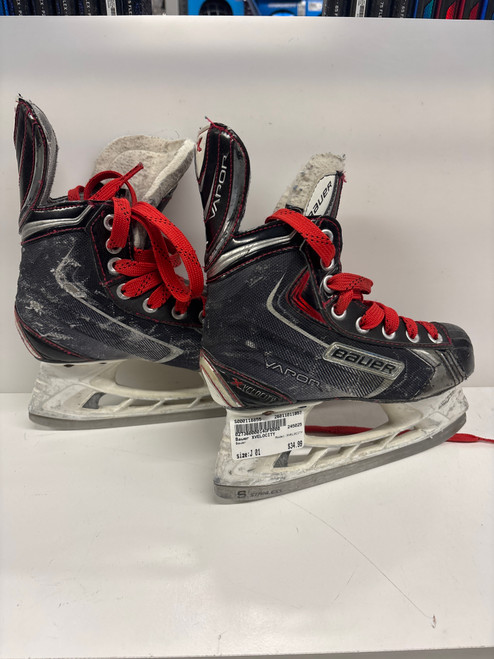 Vist Large View of Product Image Which is Used Bauer XVELOCITY Junior Hockey Skate Junior 01