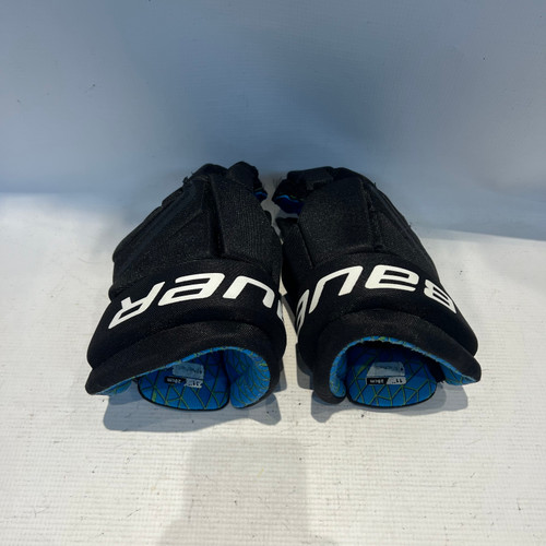 Vist Large View of Product Image Which is Used Bauer X GLOVES Intermediate Gloves Black 11"