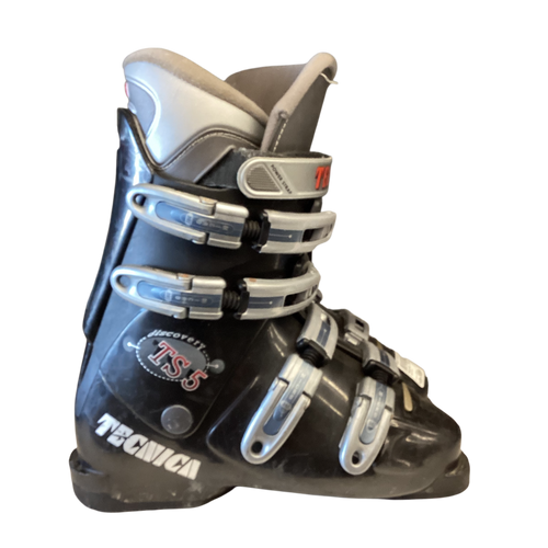 Vist Large View of Product Image Which is Used Tecnica TS5 Mens DH Ski Boot Black 245 MP - M06.5 - W07.5