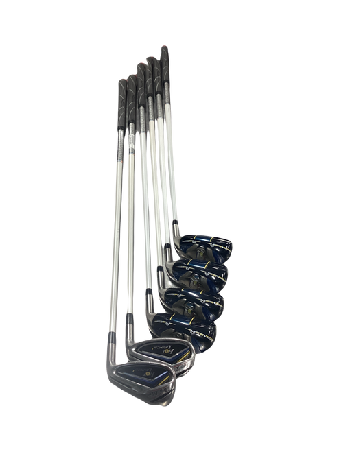Vist Large View of Product Image Which is Used Tour Edge HOT LAUNCH Womens Iron Set RH 6I-PW