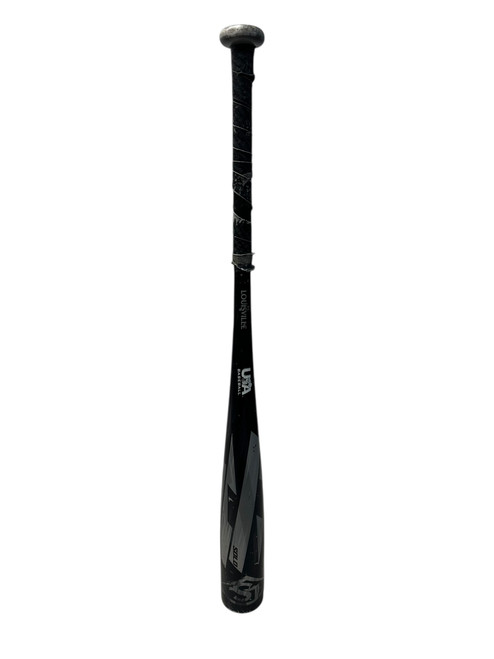 Vist Large View of Product Image Which is Used Louisville Slugger SOLO BB/SB USA 2 5/8 Bat Black 30"