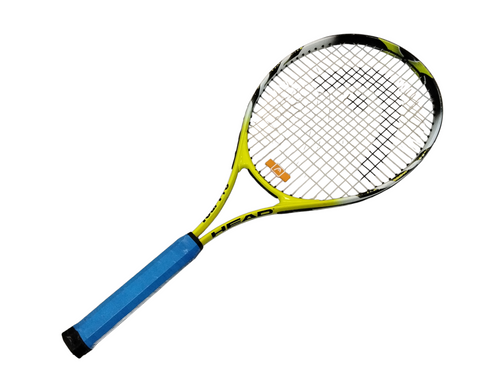 Vist Large View of Product Image Which is Used Head TOUR PRO Adult Tennis Racquet Yellow 4 3/8"