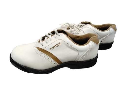 Vist Large View of Product Image Which is Used Foot Joy Womens Golf Shoes Brown Senior 6