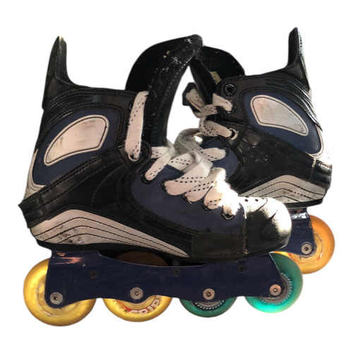 Vist Large View of Product Image Which is Used Mission VIOLATOR Junior Rec Fitness Skates Black Junior 03