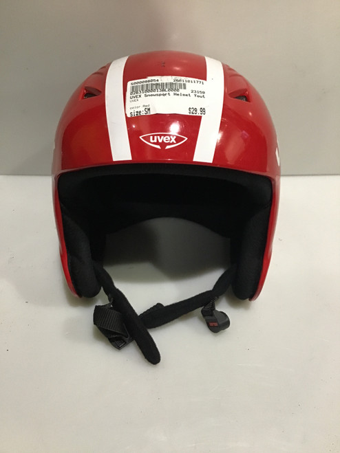 Vist Large View of Product Image Which is Used UVEX Snowsport Helmet Youth Red SM