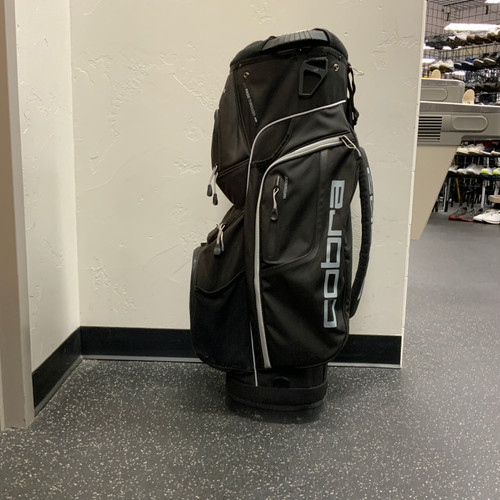 Vist Large View of Product Image Which is Used Cobra Mens Cart Bag Black