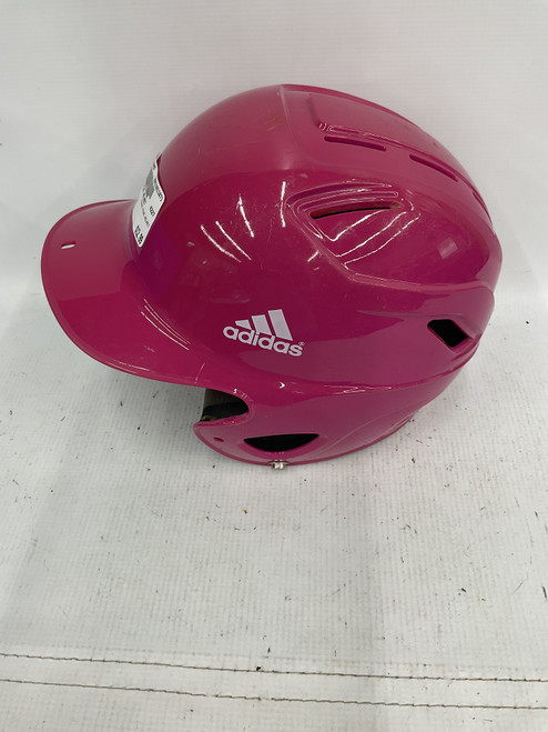 Vist Large View of Product Image Which is Used Adidas PINK HELMET Batting Helmet No Mask Purple XXS