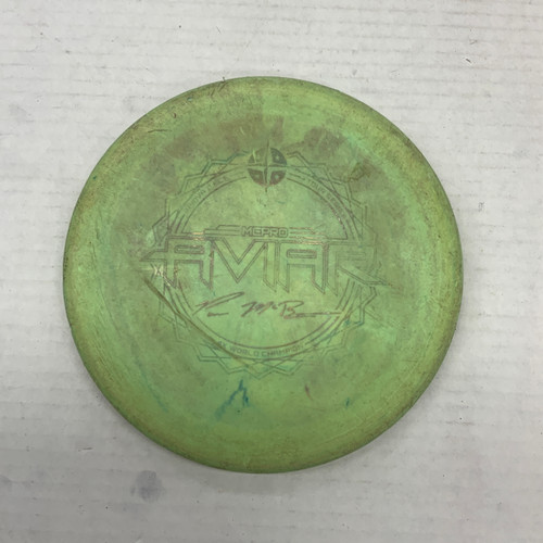 Vist Large View of Product Image Which is Used Innova MC PRO AVIAR Disc Golf Putter Green 174g