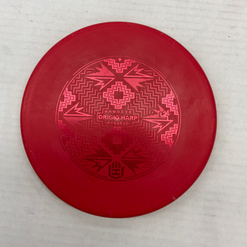 Vist Large View of Product Image Which is Used Westside ORIGIO HARP Disc Golf Mid Range Red 176g