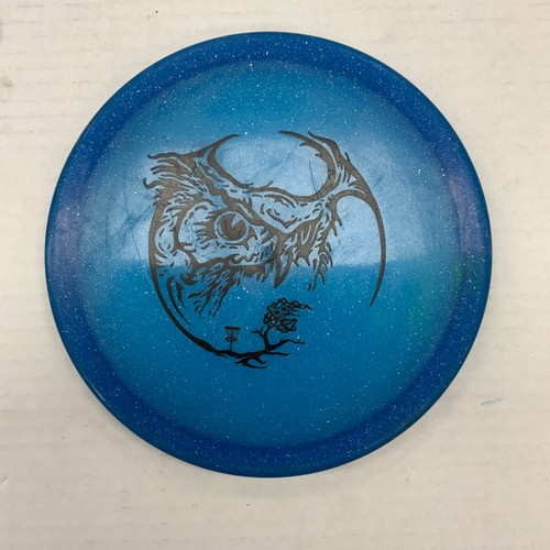 Vist Large View of Product Image Which is Used Dynamic Discs LUCID JUSTICE Disc Golf Mid Range Royal Blue 170g