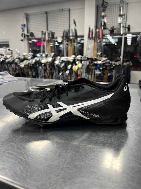 Vist Large View of Product Image Which is Used Asics HYPER MD Track & Field Cleats Adult Black Senior 10.5