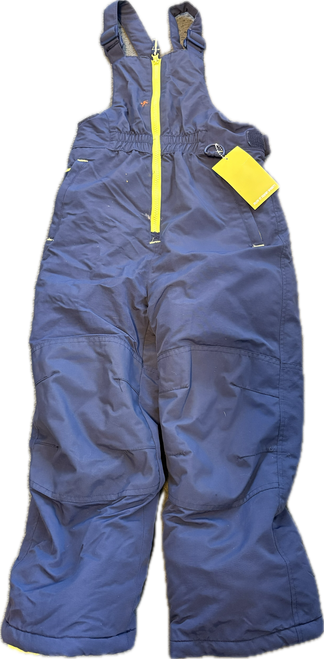 Vist Large View of Product Image Which is Used Snow Bibs Y Navy Blue Junior