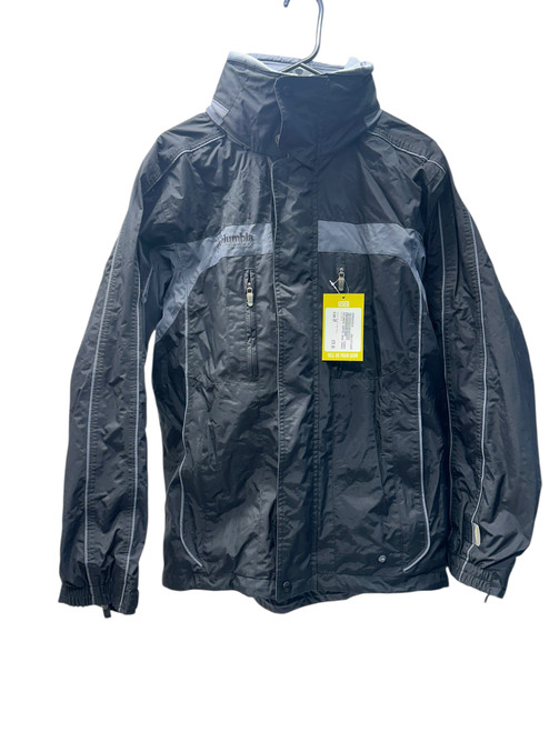Vist Large View of Product Image Which is Used Columbia Outerwear Heavy Jacket M Black And Grey SM