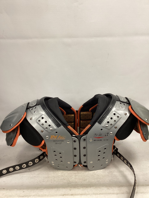 Vist Large View of Product Image Which is Used Schutt XV HP FB Shoulder Pads Grey MD