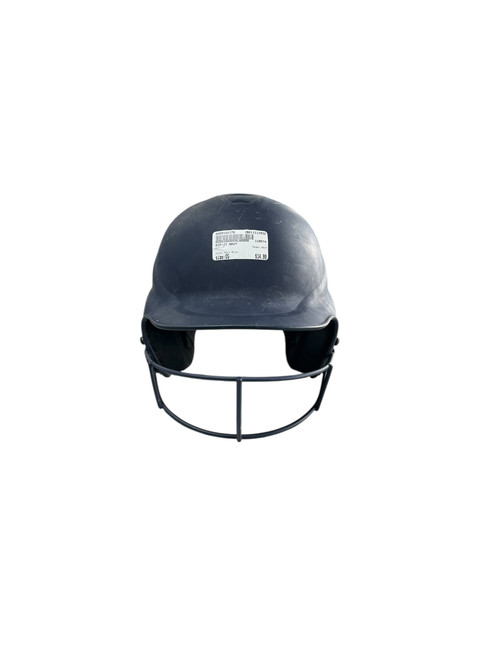 Vist Large View of Product Image Which is Used RIP-IT NAVY Batting Helmet w/Mask Navy Blue One Size