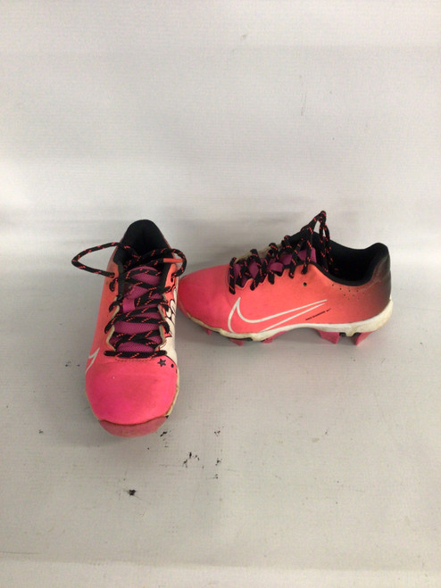 Vist Large View of Product Image Which is Used Nike FAST FLEX BB/SB Cleats Pink Youth 13.0