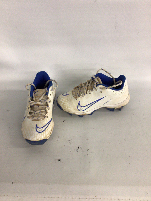Vist Large View of Product Image Which is Used Nike FAST FLEX BB/SB Cleats White Youth 12.0