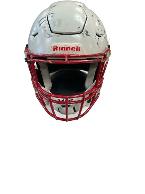 Vist Large View of Product Image Which is Used Riddell SPEEDFLEX ADULT FB HELMET FB Helmet White LG