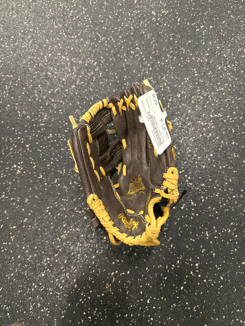 Vist Large View of Product Image Which is Used Rawlings H105IBR BB/SB Glove RH Throw Brown 10 1/2"