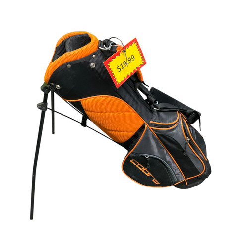 Vist Large View of Product Image Which is Used Cobra KING JR Jr Stand Bag Black