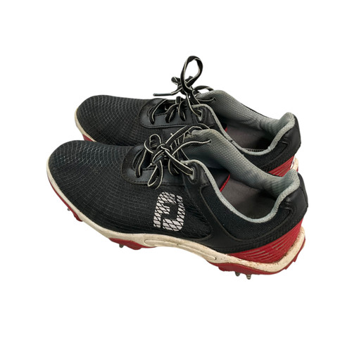 Vist Large View of Product Image Which is Used Foot Joy Jr Golf Shoes Black Junior 04