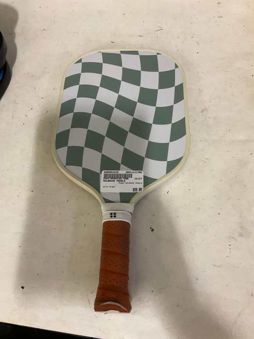 Vist Large View of Product Image Which is Used HOLBROOK PADDLE Pickleball Racquet Green