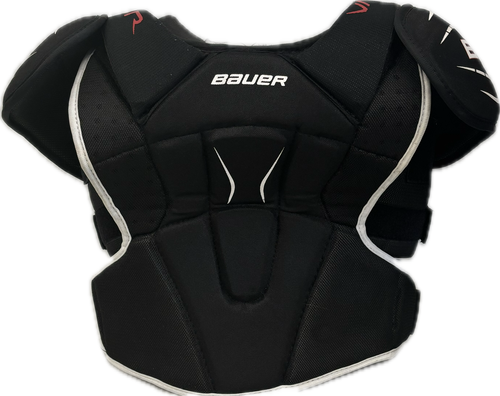 Vist Large View of Product Image Which is Used Bauer VAPOR X800 LITE Senior Shoulder Pads MD