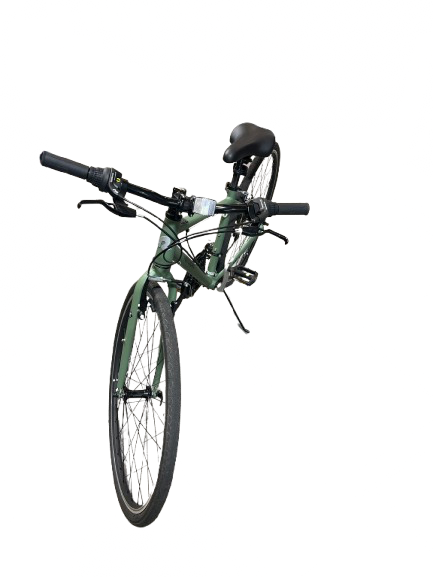 Vist Large View of Product Image Which is Used Retrospec RETROSPECT ATLAS 16 IN Hybrid/City Bike Mens Dark Green 49-50cm - XS Mens Frame