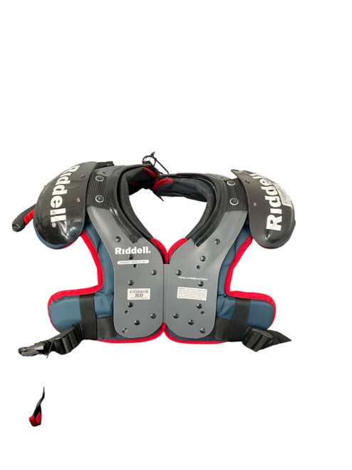 Vist Large View of Product Image Which is Used Riddell PURSUIT FB Shoulder Pads Black SM