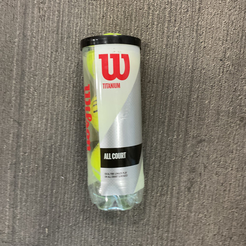 Vist Large View of Product Image Which is Used Wilson WILSON 3-ball Tennis Canister