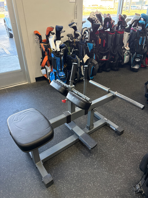 Vist Large View of Product Image Which is Used Xmark Seated Calf Machine