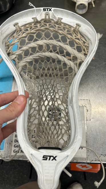 Vist Large View of Product Image Which is Used STX ULTRA POWER Mens Lacrosse Head White