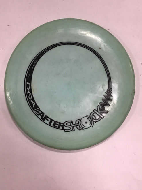 Vist Large View of Product Image Which is Used DGA SHOCKWAVE Disc Golf Mid Range Green 175g