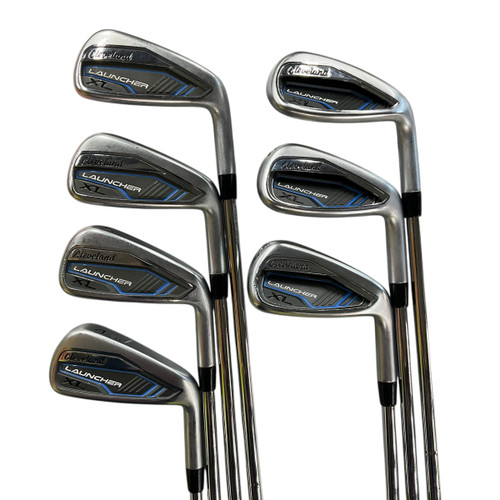 Vist Large View of Product Image Which is Used Cleveland LAUNCHER XL Mens Iron Set RH 4I-PW